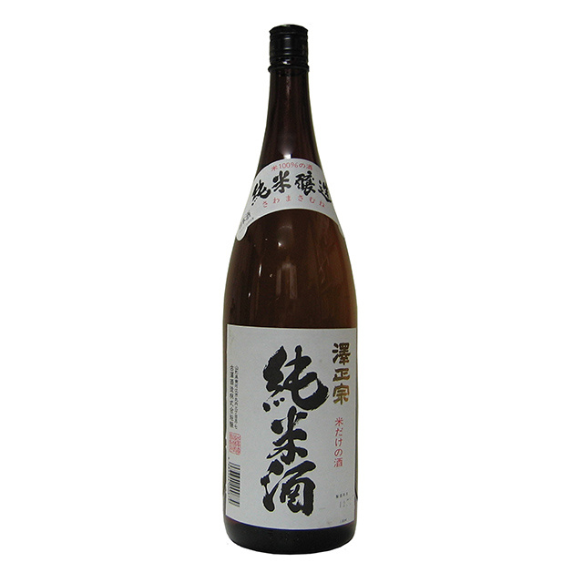 清酒　澤正宗　純米酒　1.8L 商品写真