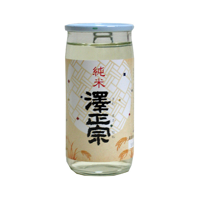 清酒　澤正宗　純米酒　ｶｯﾌﾟ　200ml 商品写真