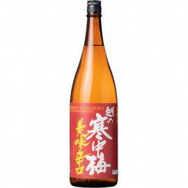 清酒　越の寒中梅　本醸造　美味辛口　１．８Ｌ