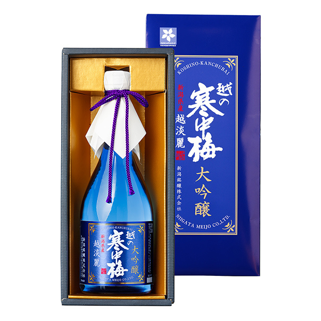 清酒　越の寒中梅　越淡麗　大吟醸　DK-1 720ml 商品写真