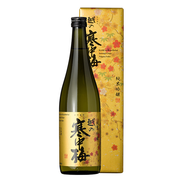 清酒　越の寒中梅　金ラベル　７２０ｍｌ 商品写真