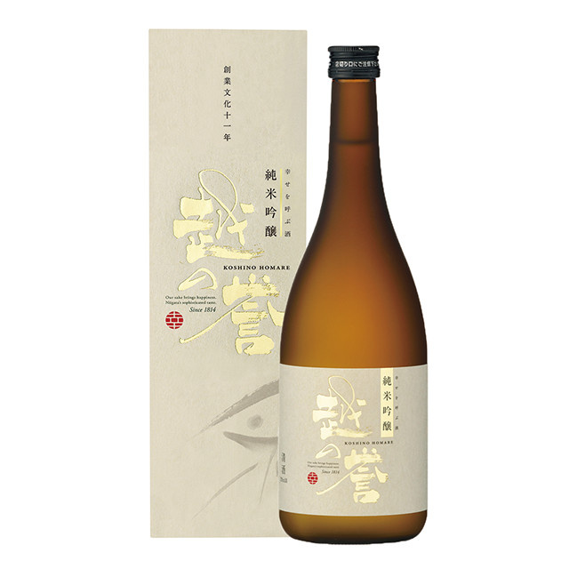 清酒　越の誉　純米吟醸　彩　７２０ml 商品写真