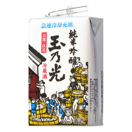 清酒　玉乃光　純米吟醸　冷蔵酒パック（呑口付）　４５０ｍｌ