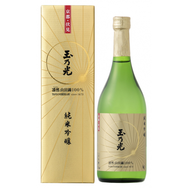 清酒　玉乃光　純米吟醸　凛然山田錦　７２０ｍｌ 商品写真