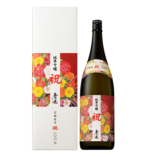 清酒　玉乃光　純米吟醸　祝１００％　１．８Ｌ 商品写真