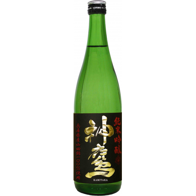 清酒　神鷹　純米吟醸「山田錦」黒　７２０ｍｌ 商品写真