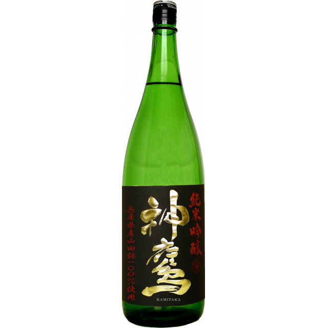 清酒　神鷹　純米吟醸「山田錦」黒　１．８Ｌ 商品写真