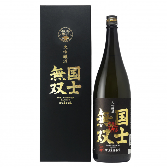 清酒　国士無双　大吟醸酒　１．８L 商品写真