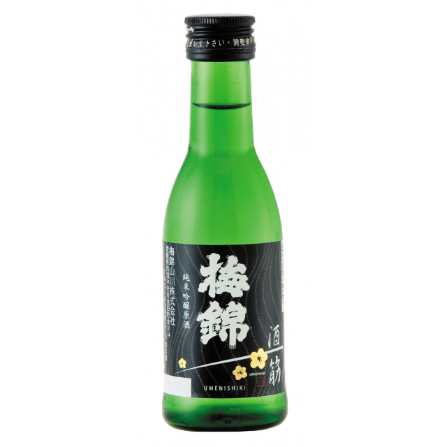 清酒　梅錦　純米吟醸原酒「酒一筋」　180ml 商品写真