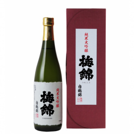 清酒　梅錦　純米大吟醸「白鶴錦」　720ml 商品詳細ページ