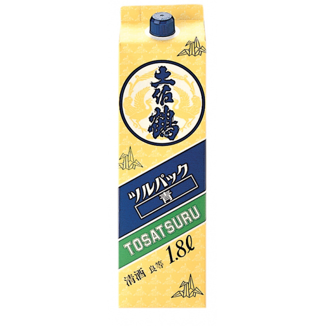 清酒　土佐鶴　ツルパック青　1800ml 商品写真