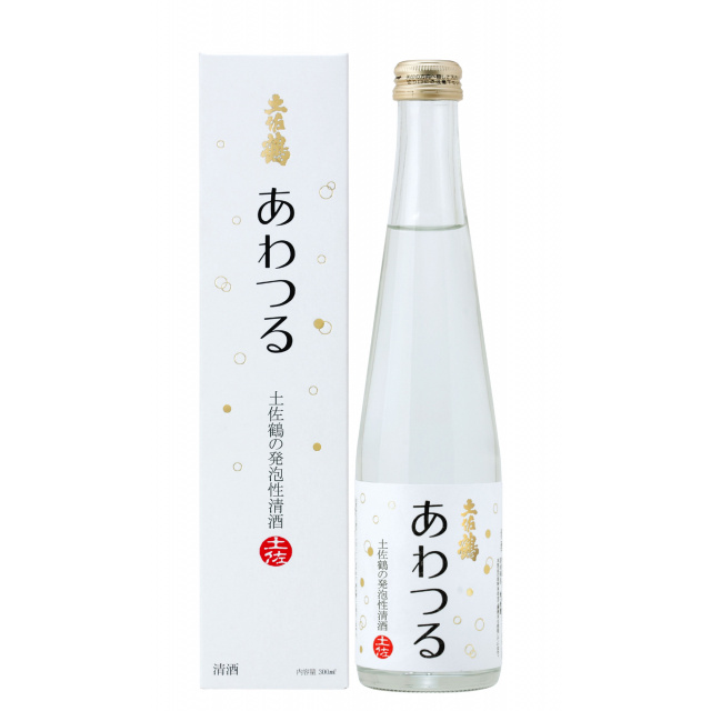 清酒　土佐鶴　発泡性清酒　あわつる　300ml 商品写真