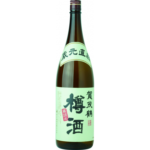 清酒　賀茂鶴　樽酒　蔵元直詰　瓶詰め　１．８Ｌ 商品写真