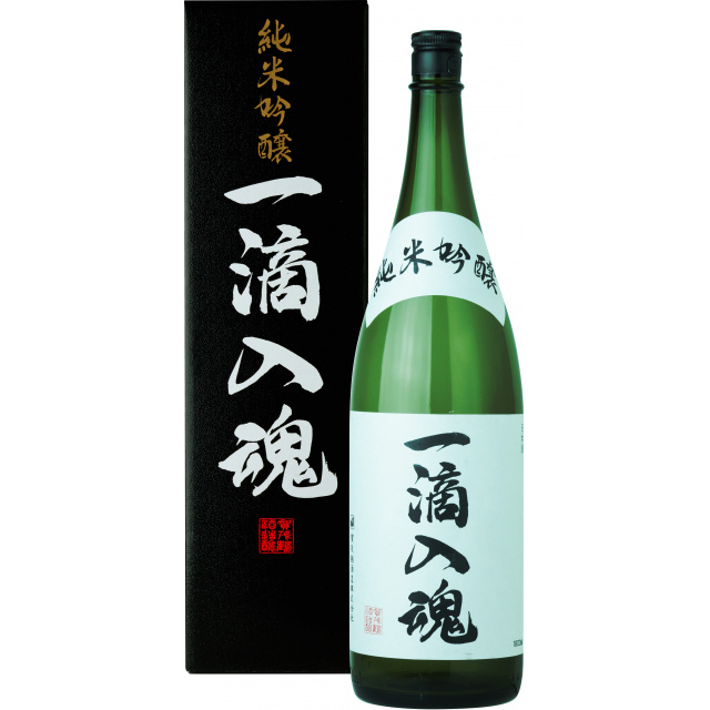 清酒　賀茂鶴　純米吟醸「一滴入魂」　箱入　１．８Ｌ 商品写真