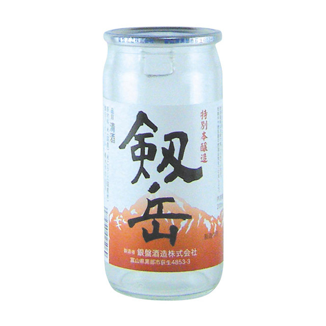 特別本醸造 剱岳カップ 200ML 商品写真