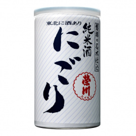 榮川　純米にごり缶180ml