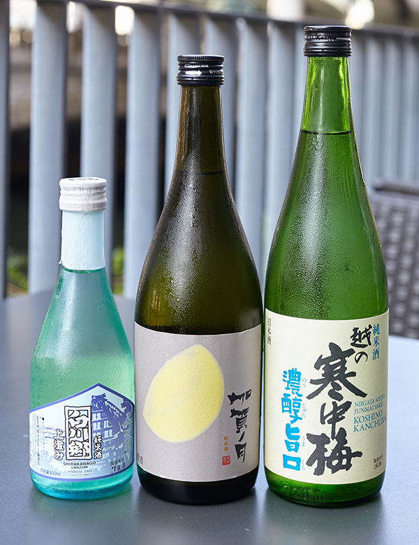 今が飲み頃の純米酒３銘柄